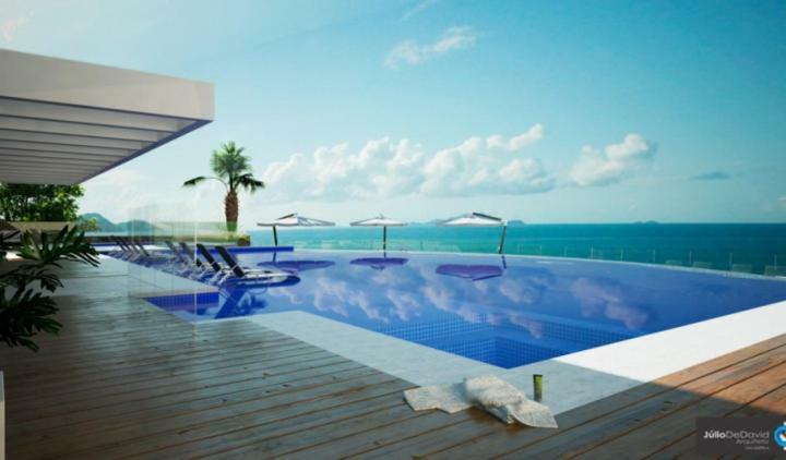EA - Apto com vista do mar na Praia dos Ingleses, Florianópolis, SC Exterior foto